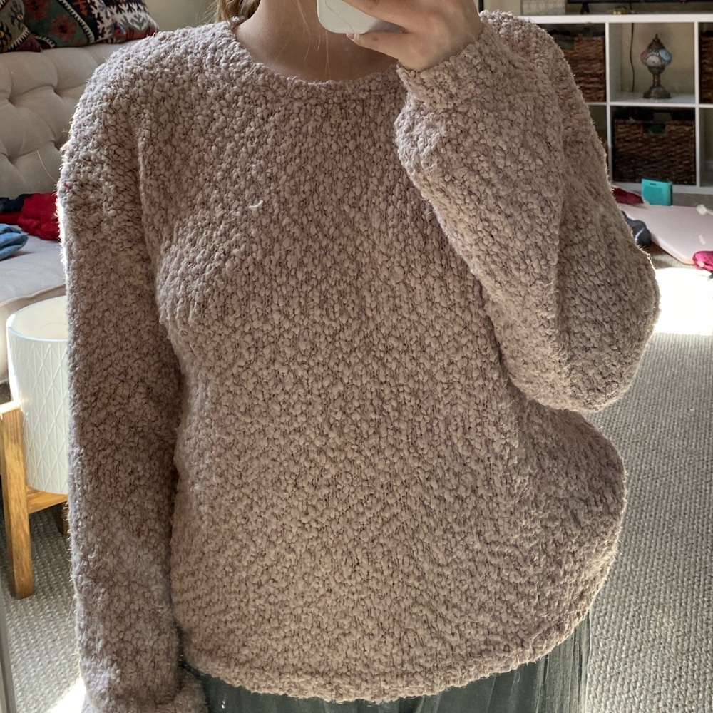 Pink sweater